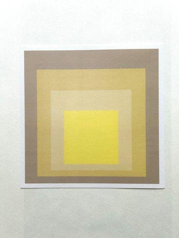Josef Albers (1888-1976), after - Homage To The Square, Antiek en Kunst