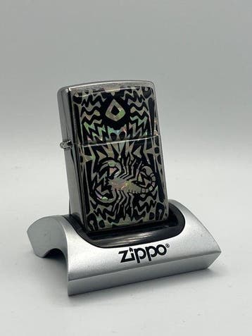 Zippo, No Reserve Price - Luxury Scorpion Tribal Mother of, Nieuw