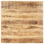 vidaXL Tafelblad 25-27 mm 60x60 cm massief mangohout, Huis en Inrichting, Verzenden, Nieuw