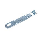 Pantseroverval 195x45 mm voor discusslot 70mm staal verzinkt, Nieuw, Overige materialen, Klink of Kruk