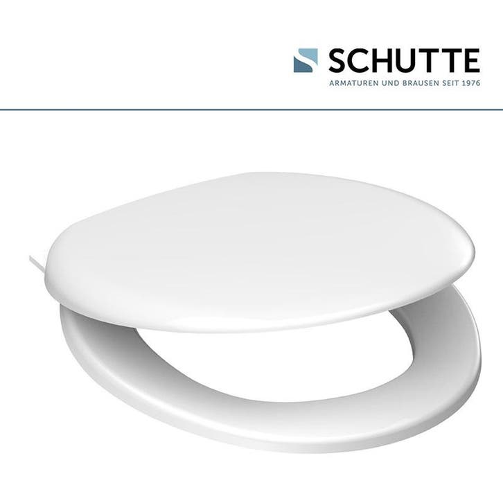 SCHÜTTE WC-Bril / toiletbril - DUROPLAST - antibacterieel -, Doe-het-zelf en Bouw, Sanitair, Verzenden
