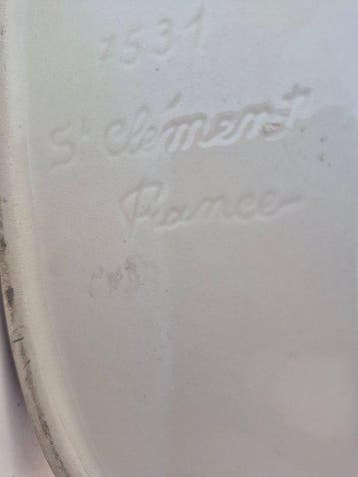 Saint Clément - Carafe - Poisson - Faïence, Antiquités & Art