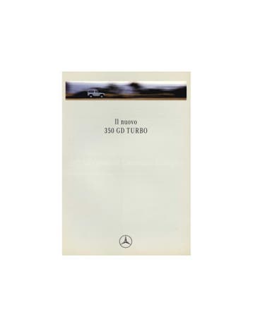 1991 MERCEDES BENZ G KLASSE BROCHURE ITALIAANS, Nieuw