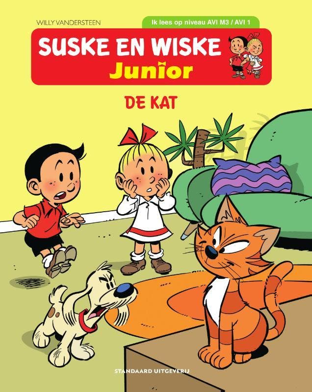 De kat / Junior Suske en Wiske 9789002270413 Inge Bergh, Livres, Livres pour enfants | Jeunesse | Moins de 10 ans, Envoi