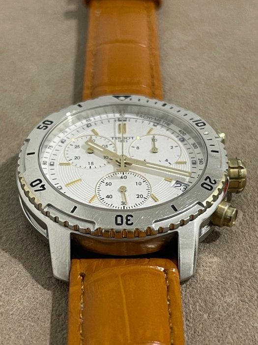 Tissot - PRS 200 Quartz Chronograph - Zonder minimumprijs -, Handtassen en Accessoires, Horloges | Heren