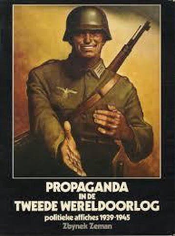 Propaganda in de Tweede Wereldoorlog - Zeman, Boeken, Oorlog en Militair, Verzenden, Nieuw