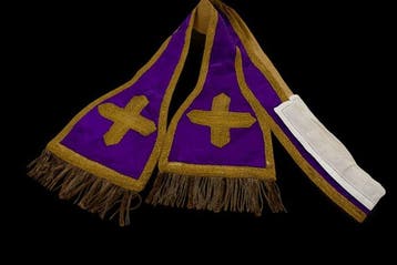 Objets religieux et spirituels - Textile, Soie, broderie,