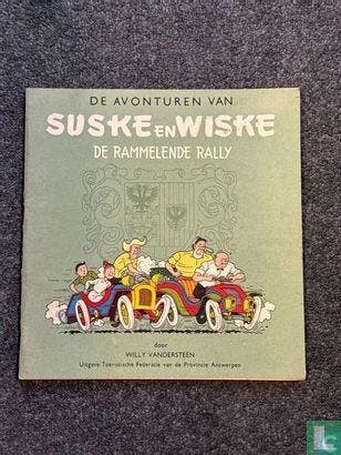 Suske en Wiske - De rammelende rally - 1957, Livres, BD, Envoi