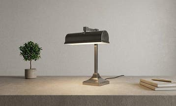 Lampe de table - Lampe de bureau au style industriel moderne