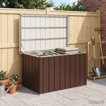 vidaXL Tuinbox Bruin 109x67x65 cm, Verzenden, Nieuw