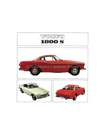 1965 VOLVO 1800 S BROCHURE NEDERLANDS, Ophalen of Verzenden