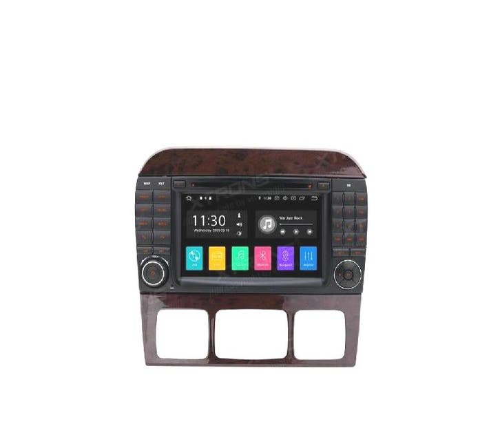 Autoradio Gps Android 10 Pour Mercedes S W220 98-05, Auto diversen, Autonavigatie, Verzenden