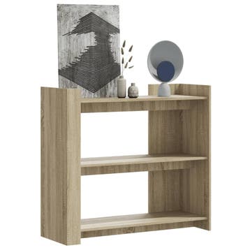 vidaXL Wandtafel 100x35x90 cm bewerkt hout sonoma, Verzenden, Nieuw