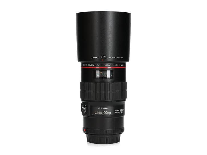 Canon EF 100mm f/2.8 L Macro IS USM - Macrolens, TV, Hi-fi & Vidéo, Photo | Lentilles & Objectifs, Comme neuf, Enlèvement ou Envoi