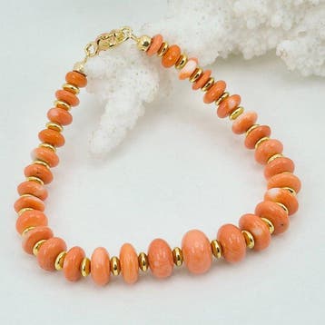 Koraal - Zilver, Verguld - Armband - CORALLO CERASUOLO