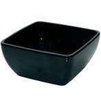 Kommen | Melamine | Zwart | 15cl | 24 Stuks | 90x90x45(h)mm, Verzenden, Nieuw in verpakking