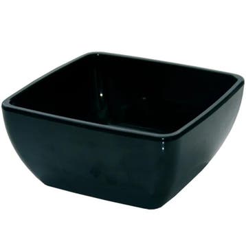 Kommen | Melamine | Zwart | 15cl | 24 Stuks | 90x90x45(h)mm, Verzenden
