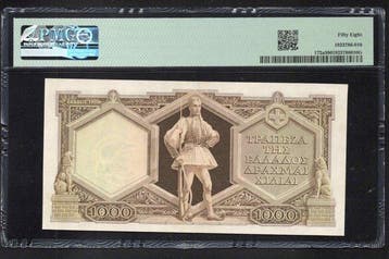 Griekenland. - 1000 Drachmai - ND (1944) - Pick 172a (Zonder