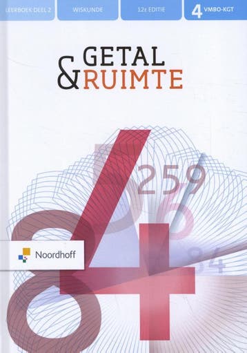 vmbo-kgt 4 / Getal & Ruimte / leerboek deel 2 9789001893279, Verzenden, Gelezen, C.J. Admiraal