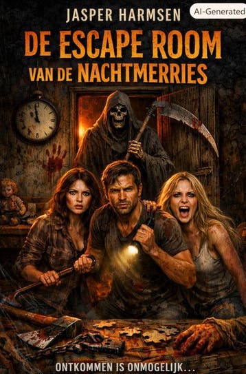 De Escape Room Van De Nachtmerries | Jasper Harmsen | Nieuw, Verzenden, Nieuw, Jasper Harmsen