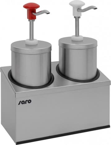 Sausdispenser PD-005 | 2x 2,25L | Dosis instelbaar max 30ml, Verzenden