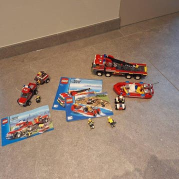 Lego Set - 7213,7942 - Ville - Brandweer, Kinderen en Baby's, Speelgoed | Duplo en Lego, Nieuw