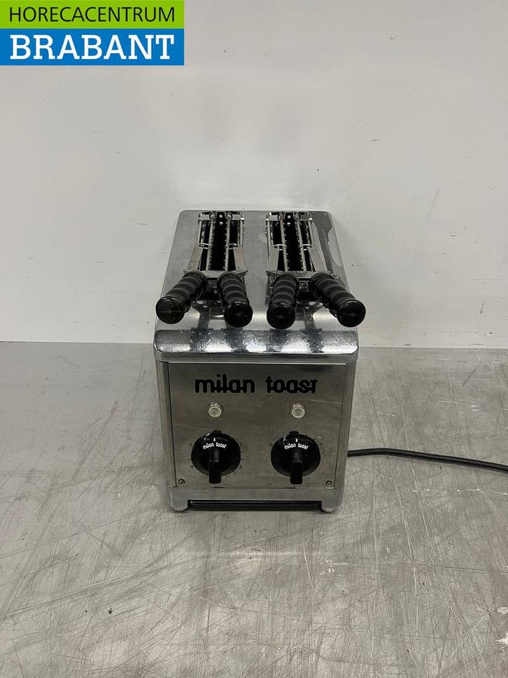 Grille-pain Milan Toast 2 Tangs en acier inoxydable, 230 V,, Articles professionnels, Horeca | Autre, Envoi