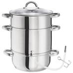 tectake Sappan 15 liter gemaakt van RVS AISI 430 Ø 26cm - zi, Verzenden, Nieuw