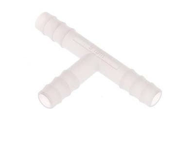 Connecteur de tuyau en T en PVDF de 6 mm (1/4) [2 pièces]., Verzenden