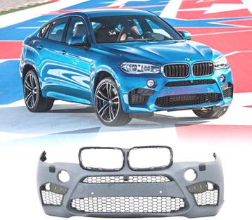 Pare Chocs Frontal Pour Bmw X6 F16 14- Look X6M Pdc Sra, Verzenden