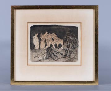 Léon Zack (1892-1980) - Expressionistische figurenstudie
