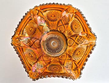 Tafelmiddenstuk - 33 cm in diameter - Kristal - Carnival