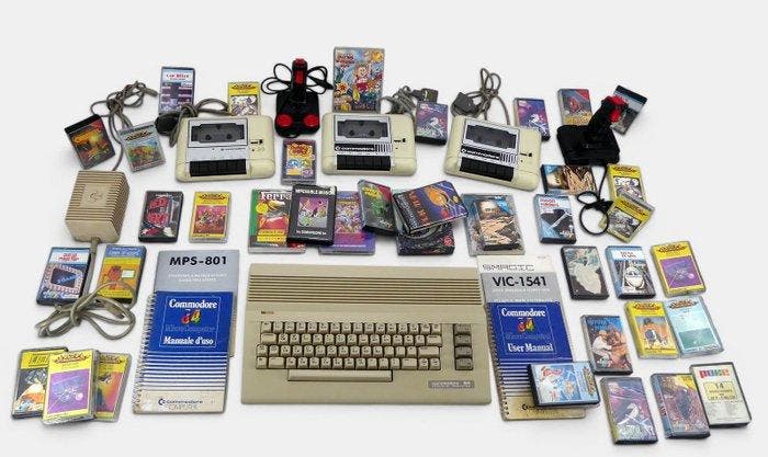 Commodore 64 - WORKING!!! 41x Cassettes Games, Datasettes,, Games en Spelcomputers, Spelcomputers | Overige Accessoires