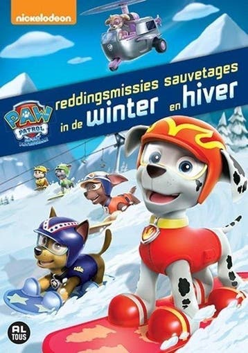 Paw Patrol - Reddingsmissies In De Winter (DVD) op DVD, Verzenden, Nieuw in verpakking