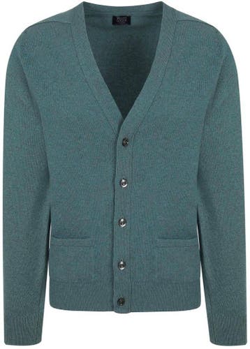 William Lockie Lamswol Vest Blauw maat Maat 52/54 (L) Heren, Verzenden