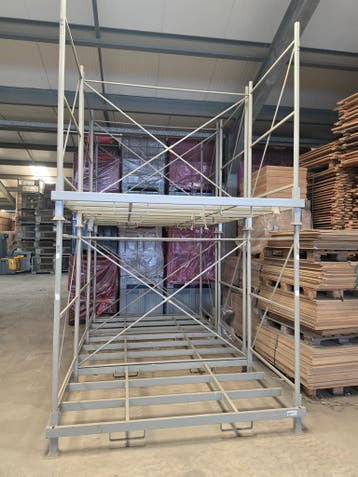 stapelrek 2350x1350x2020mm max. 2000kg gebruikt, Ophalen of Verzenden