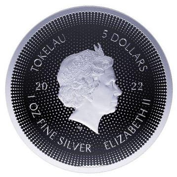 Tokelau. 2 Dollars 2022 1 oz Tokelau $2 NZD Icons Of