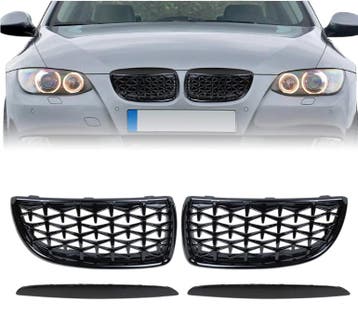 Grillen set | Nieren | geschikt voor BMW 3-series | E90 E91, Verzenden, Nieuw, BMW