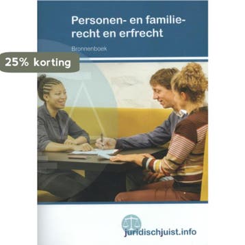 Personen- en familierecht en erfrecht / Bronnenboek / MBO, Boeken, Verzenden, Gelezen, Lydia Janssen