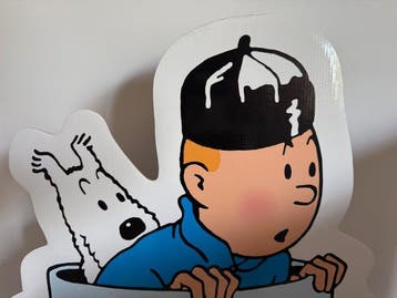Hergé - 1 PLV - Tintin - Le Lotus Bleu - Matériel