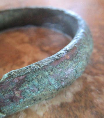 Oud-Romeins Brons Armband Bangle - 75 mm (Zonder