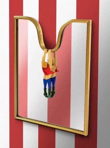 Seletti - Uto Balmoral - Miroir- Miroir du cirque - Verre,