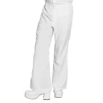 Disco Broek Wit M/L, Verzenden