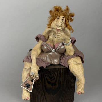 Anna Em - sculptuur, No reserve price - Life is boring -
