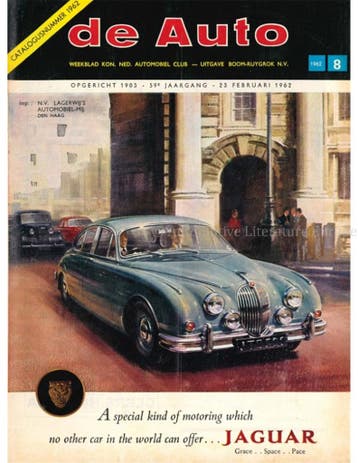 1962 DE AUTO MAGAZINE 08 NEDERLANDS, Nieuw