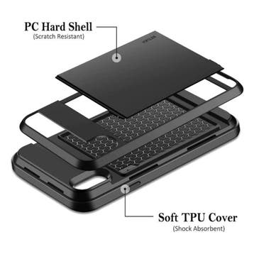 iPhone XS Max  - Wallet Card Slot Cover Case Hoesje Business, Verzenden, Nieuw
