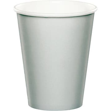Zilveren Bekers 256ml 24st, Verzenden, Nieuw