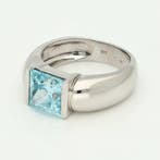 Bague - 18 carats Or blanc Spinelle, Bijoux, Sacs & Beauté, Bagues
