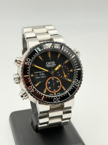 Oris - chronograph carlos costa automatic limited edition -, Nieuw