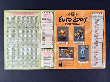 2004 Panini Euro 2004 - 1 Album complet - Excellent (EX)
